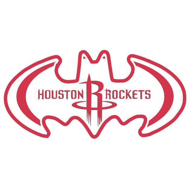 Houston Rockets Batman Logo iron on transfers
